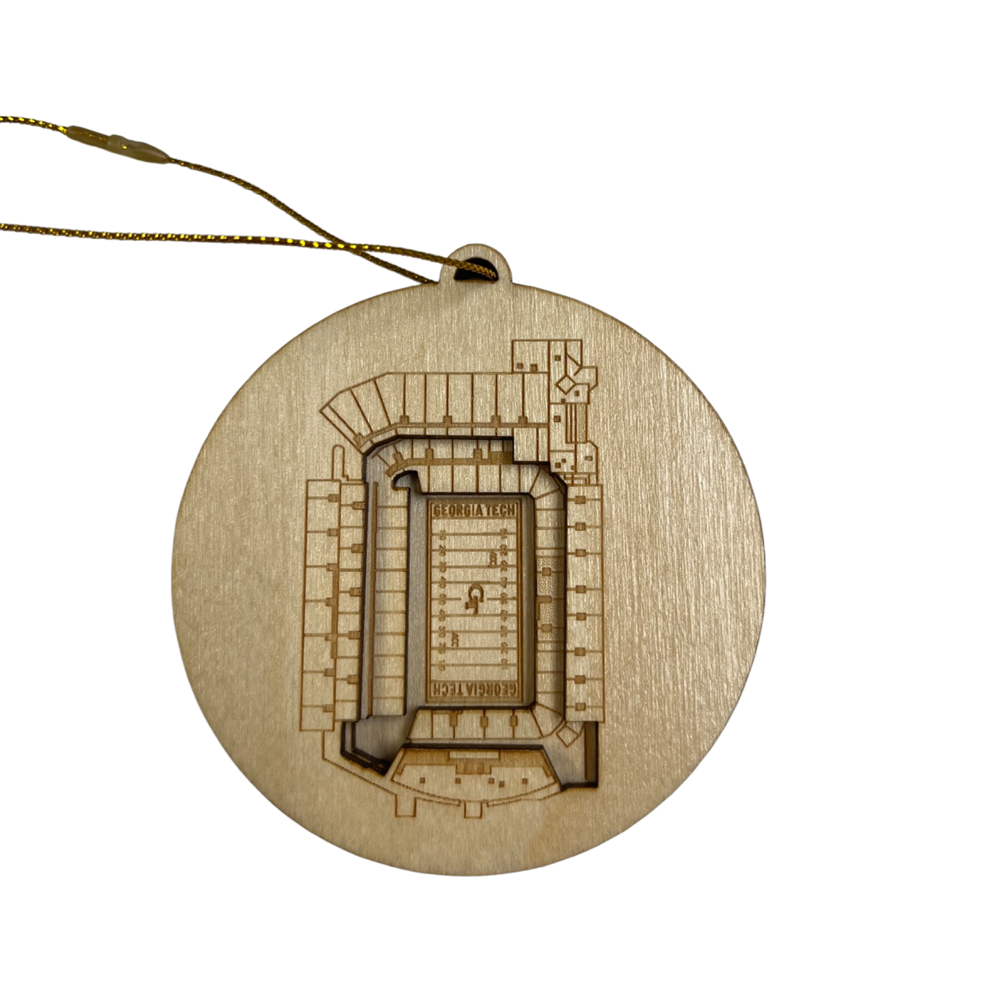 Atlanta, Georgia Ornament Art (Bobby Dodd Stadium)