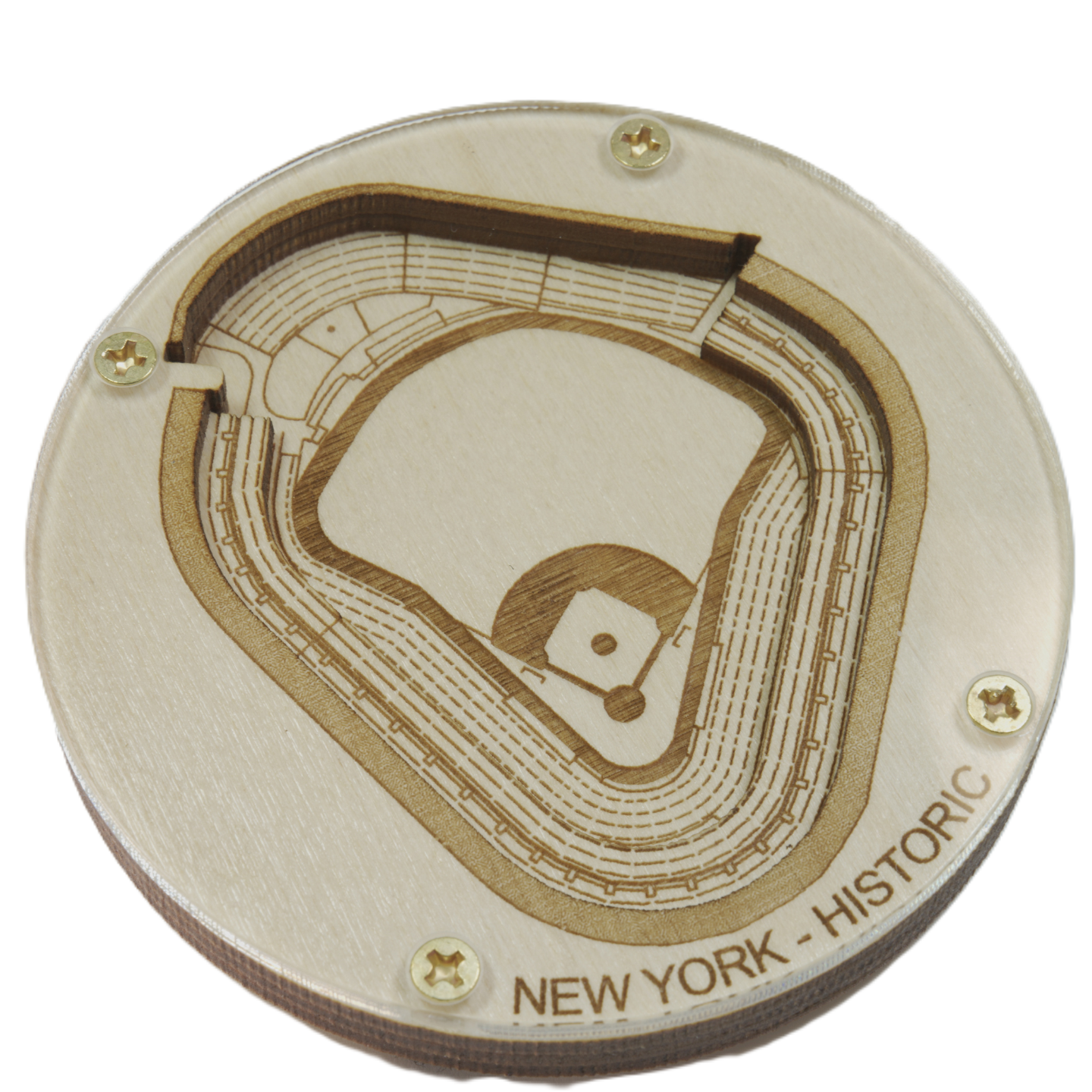 Bronx, New York Coaster Art (Old Yankee Stadium)