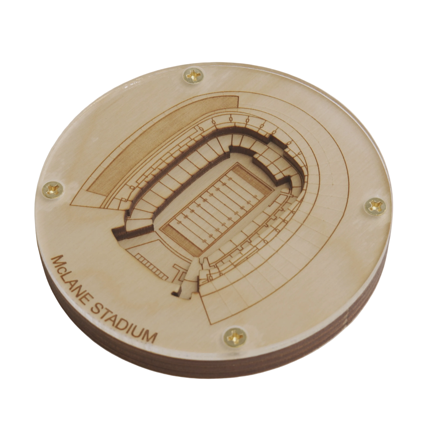 Waco, Texas Coaster Art (McLane Stadium)