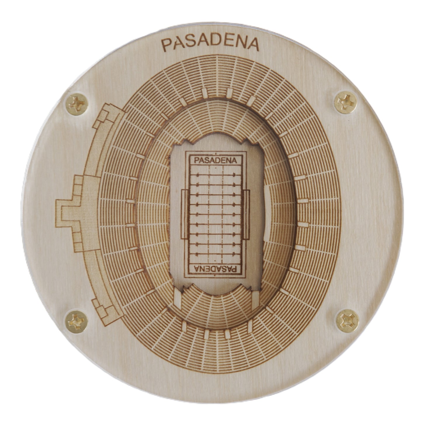Pasadena, California Coaster Art (Drake Stadium - UCLA)