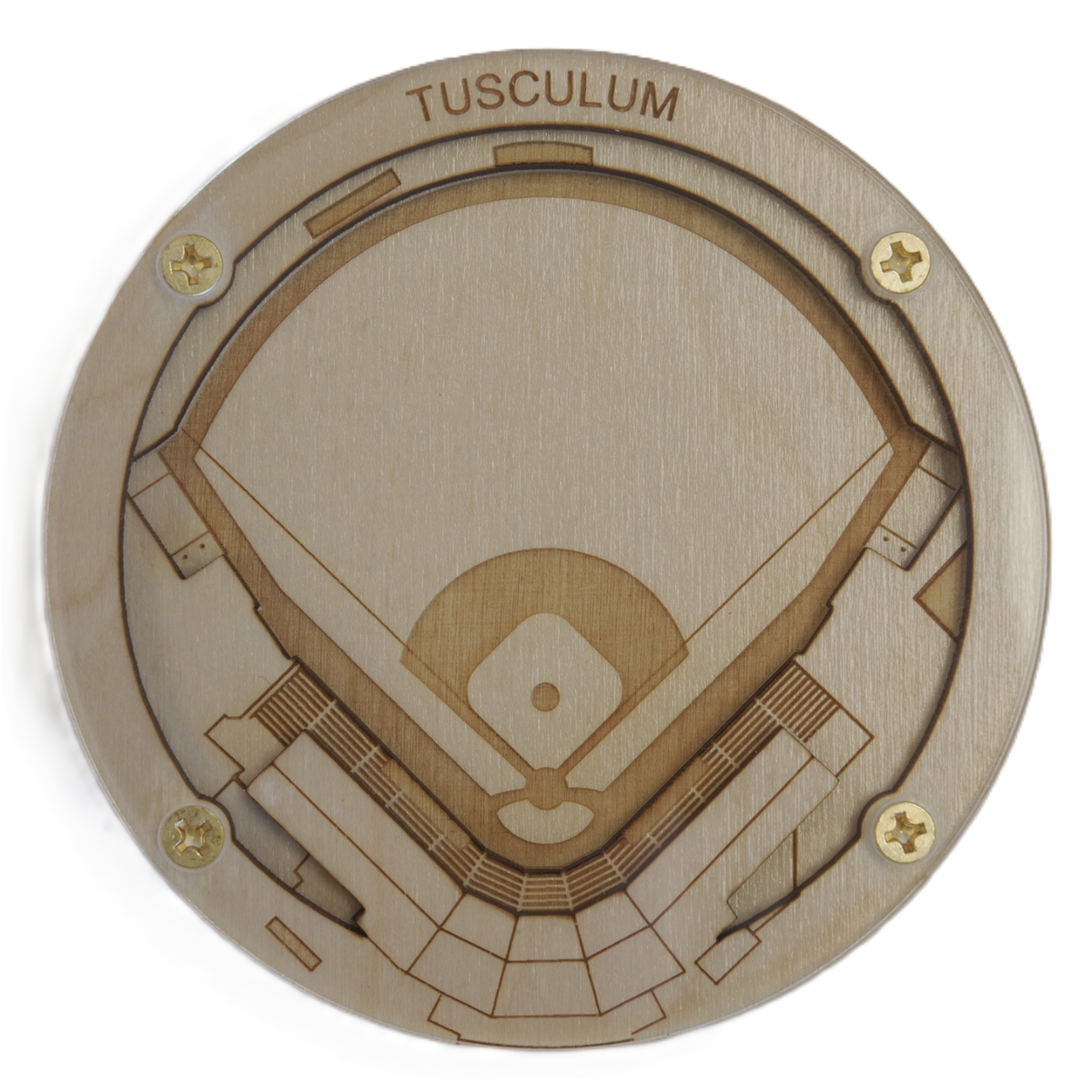 Tusculum, Tennessee Coaster Art (Pioneer Park)