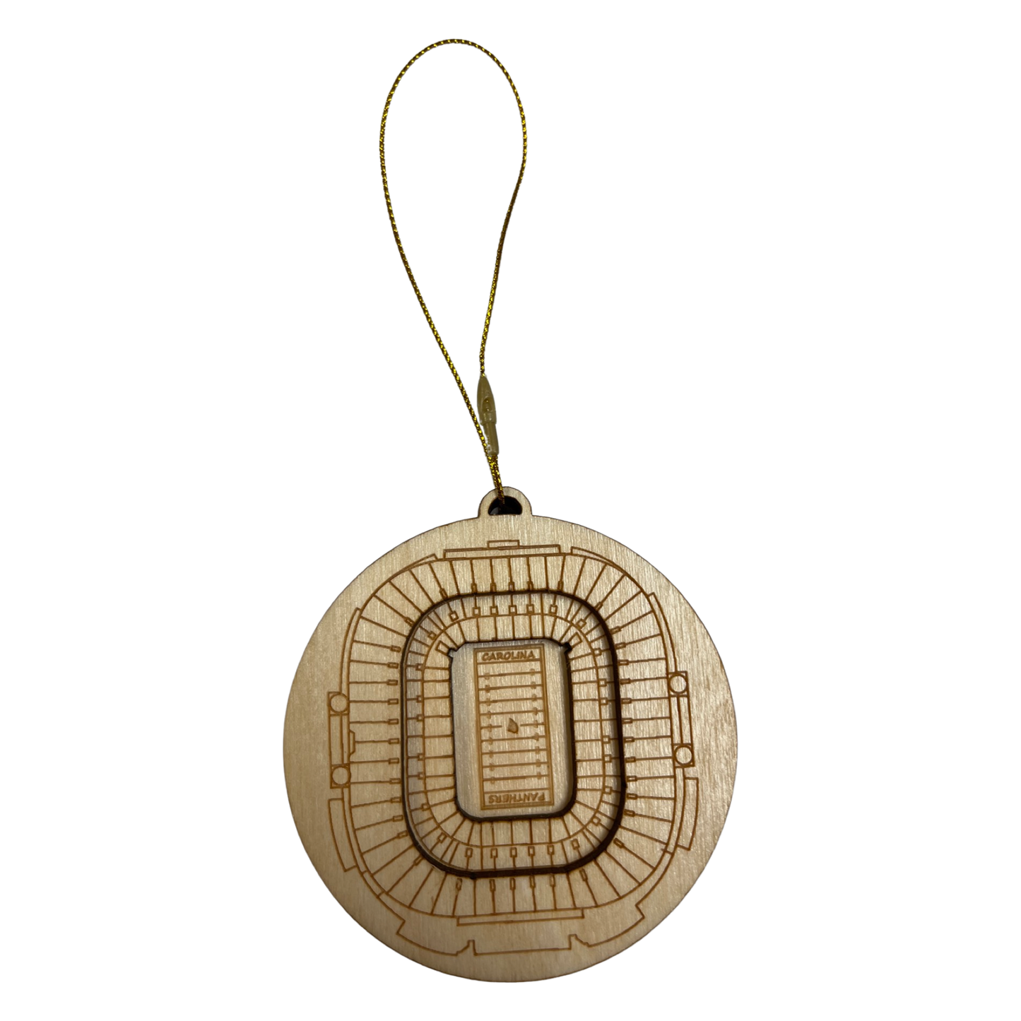 Charlotte, North Carolina Ornament Art (Bank of America Stadium)