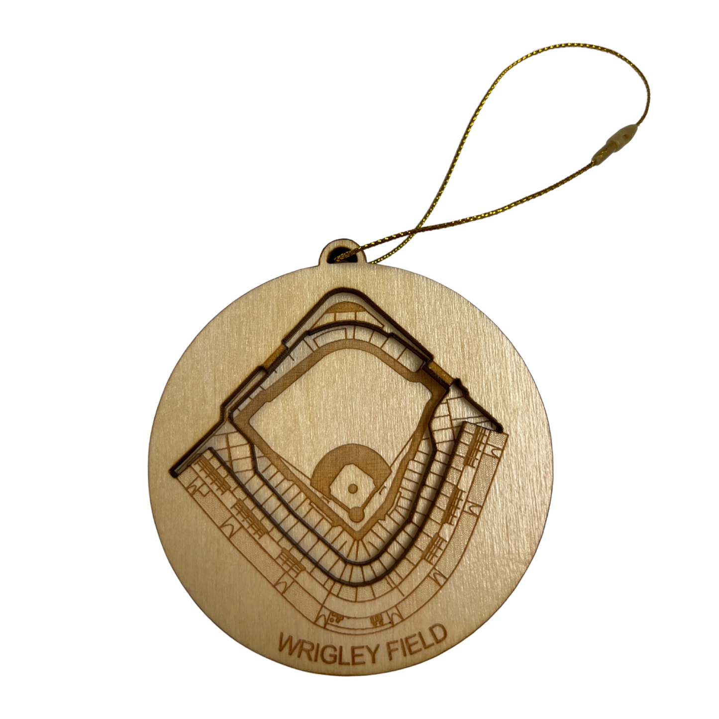 Chicago, Illinois Ornament Art (Wrigley Field)