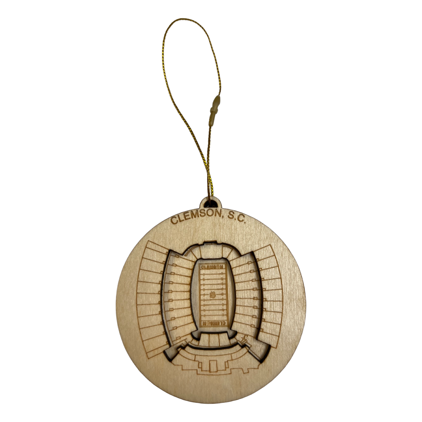 Clemson, South Carolina Ornament Art (Memorial Stadium)
