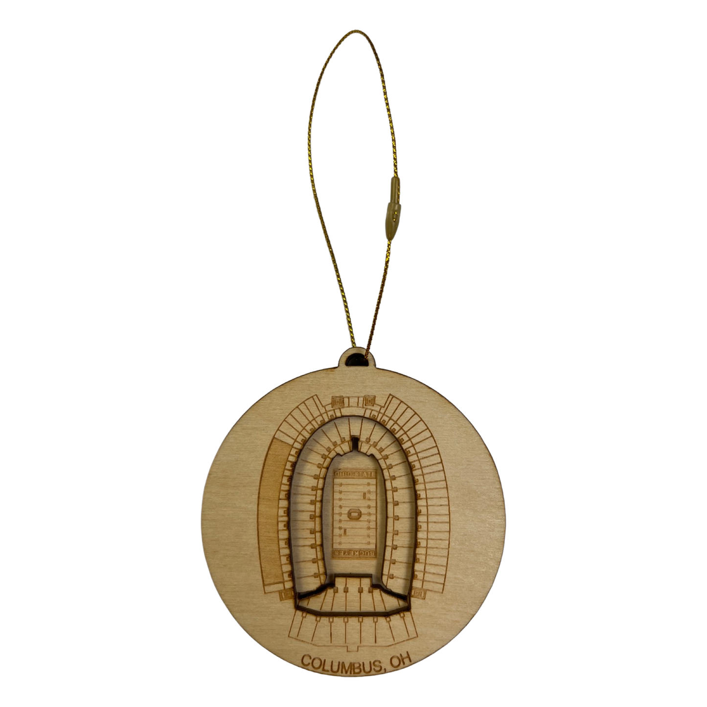 Columbus, Ohio Ornament Art (Ohio Stadium)