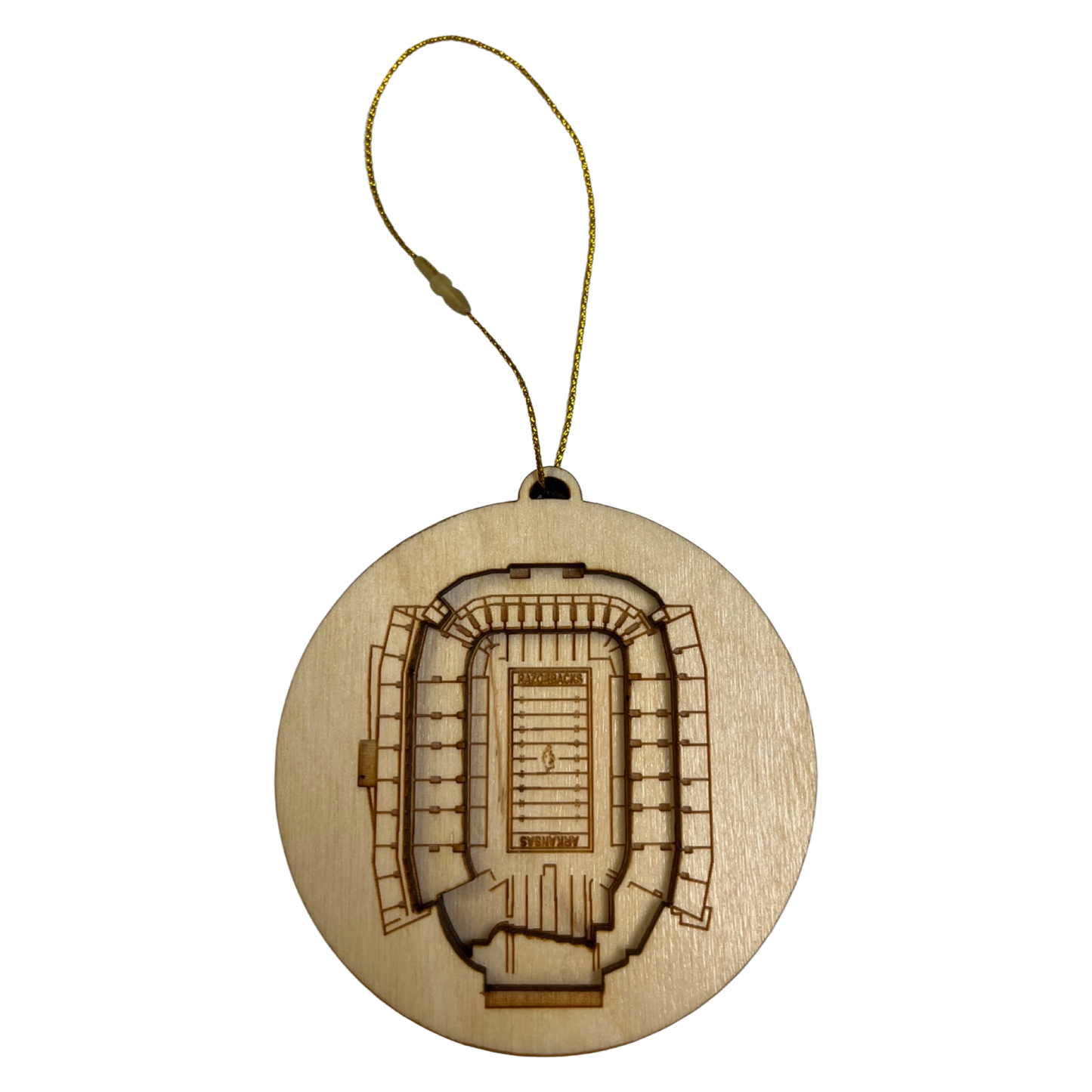 Fayetteville, Arkansas Ornament Art (Donald W. Reynolds Razorback Stadium)