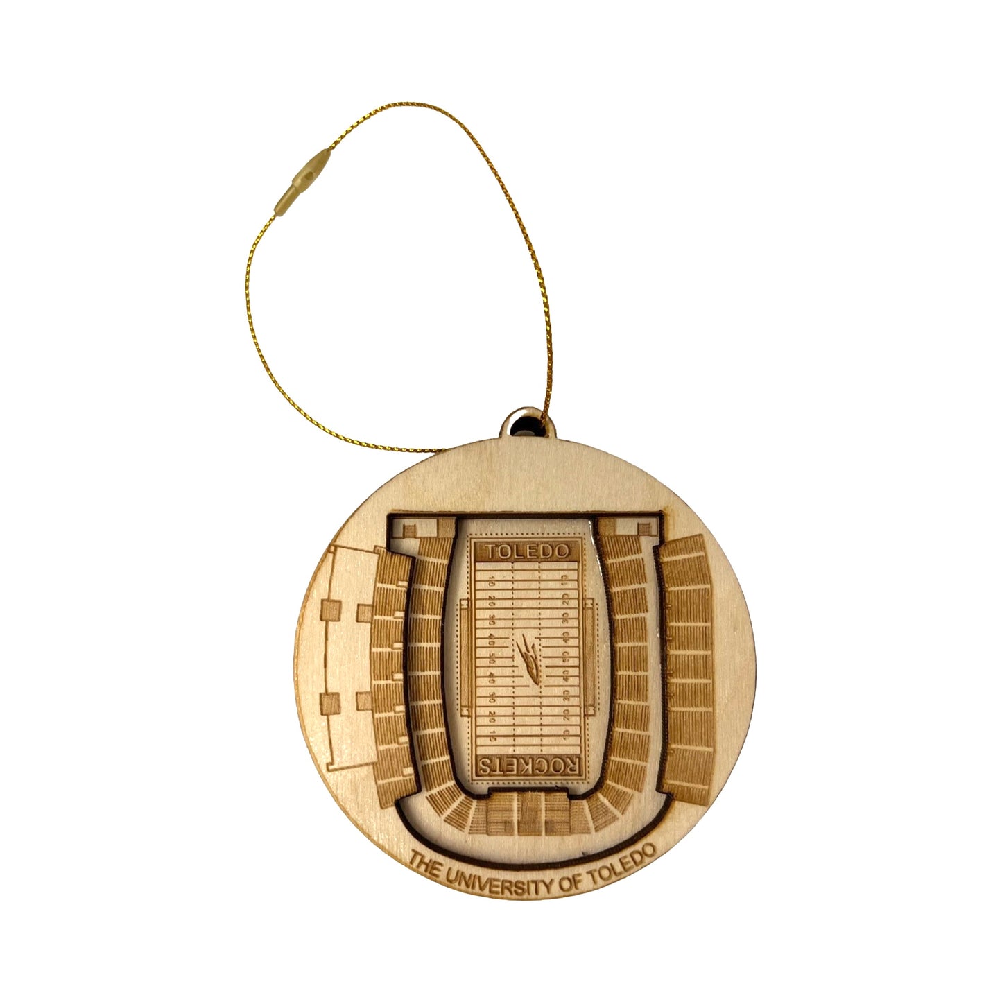 University of Toledo Ornament Art (Glass Bowl)