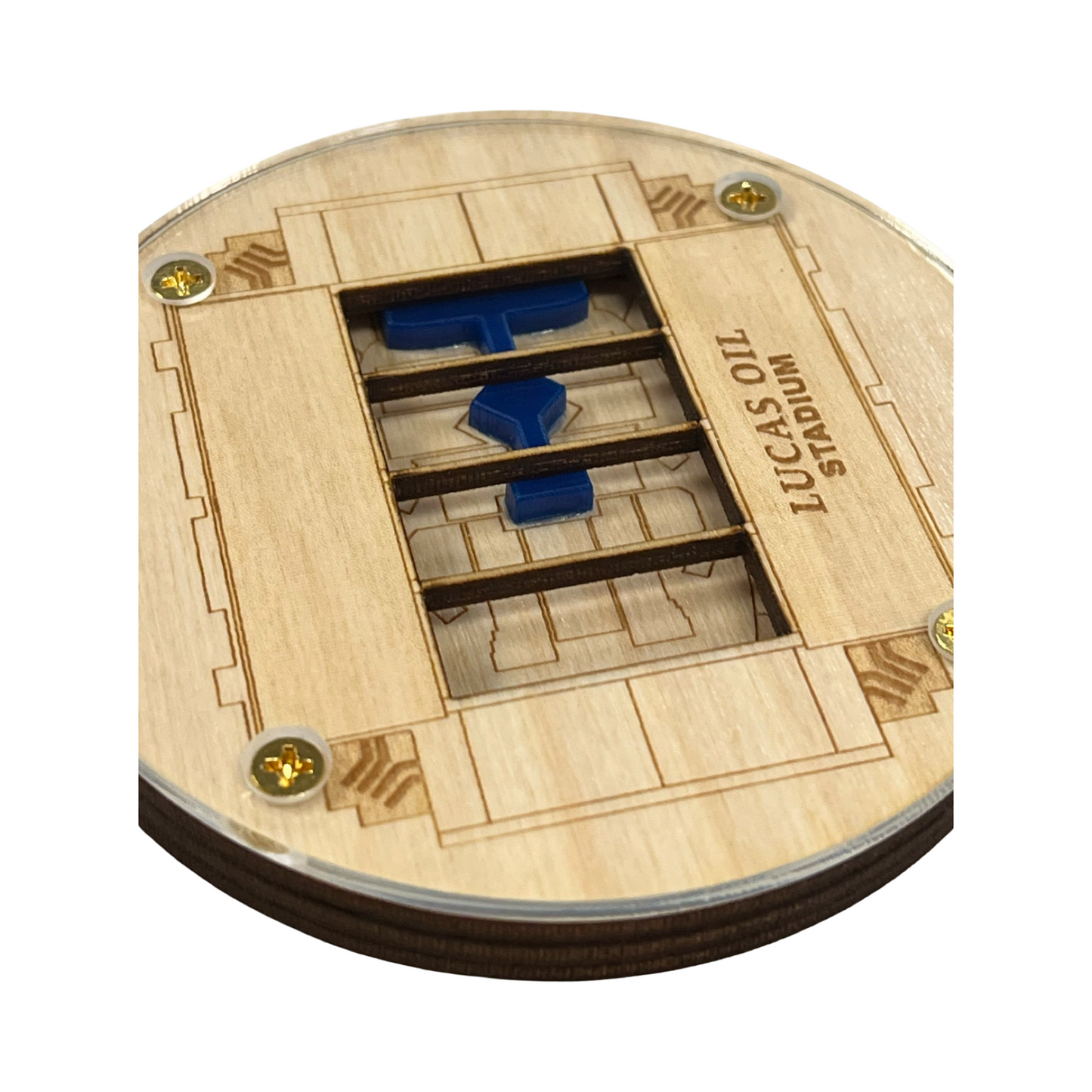 Indianapolis, Indiana Coaster Art (Lucas Oil Stadium) Concert