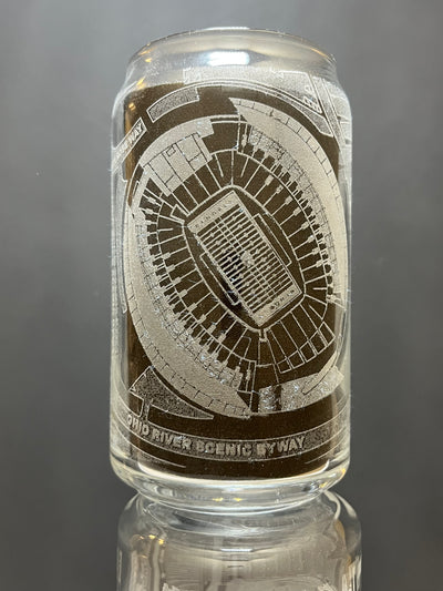 Cincinnati, Ohio Pint Glass Art (Paycor Stadium)