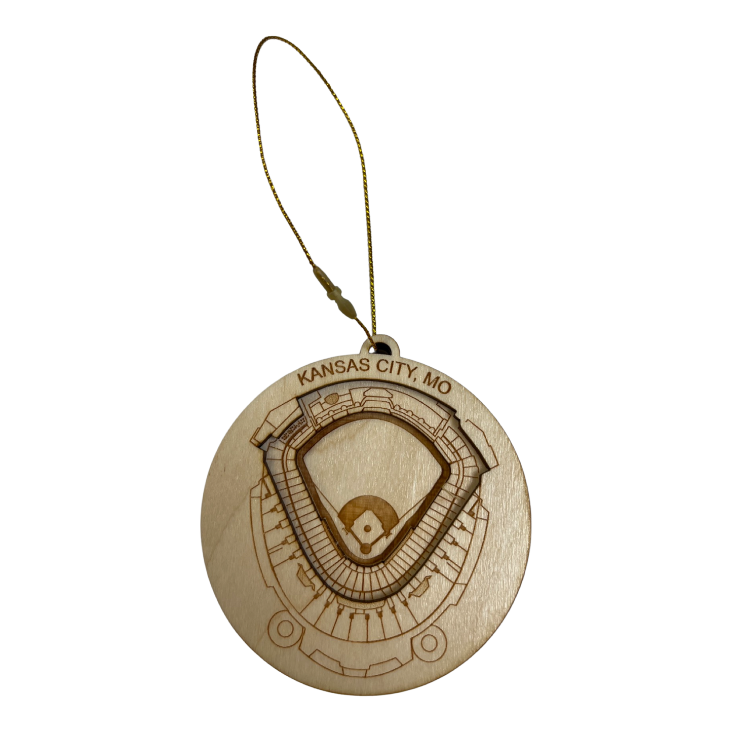 Kansas City, Missouri Ornament Art (Kauffman Stadium)