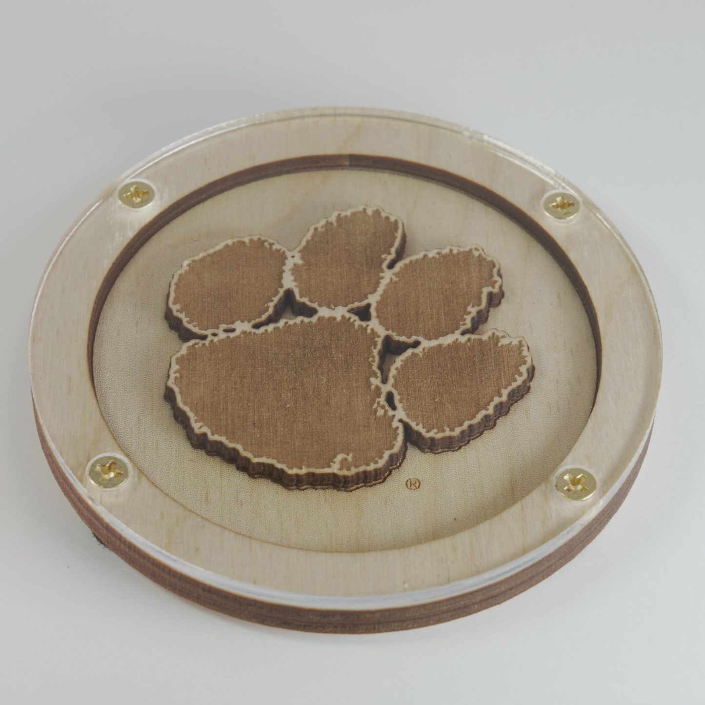 Clemson Logo Coaster