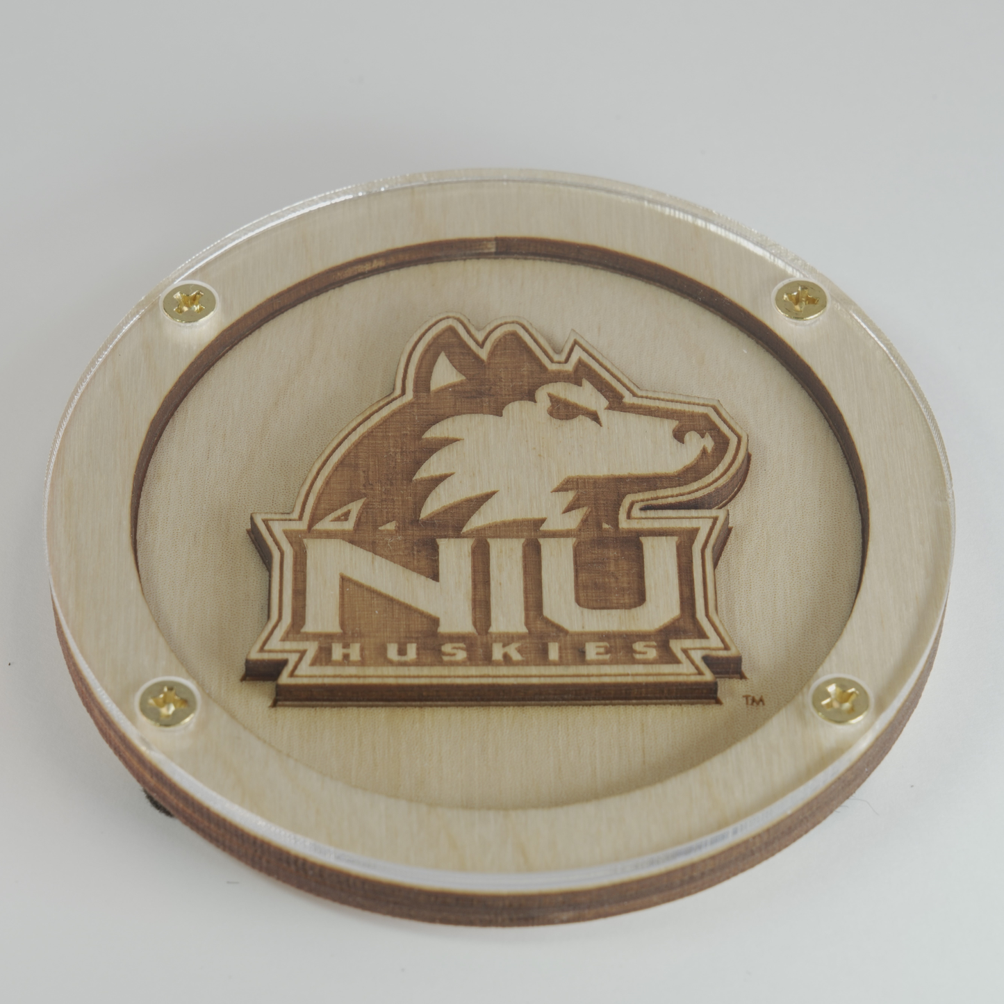 Northern Illinois Logo Coaster
