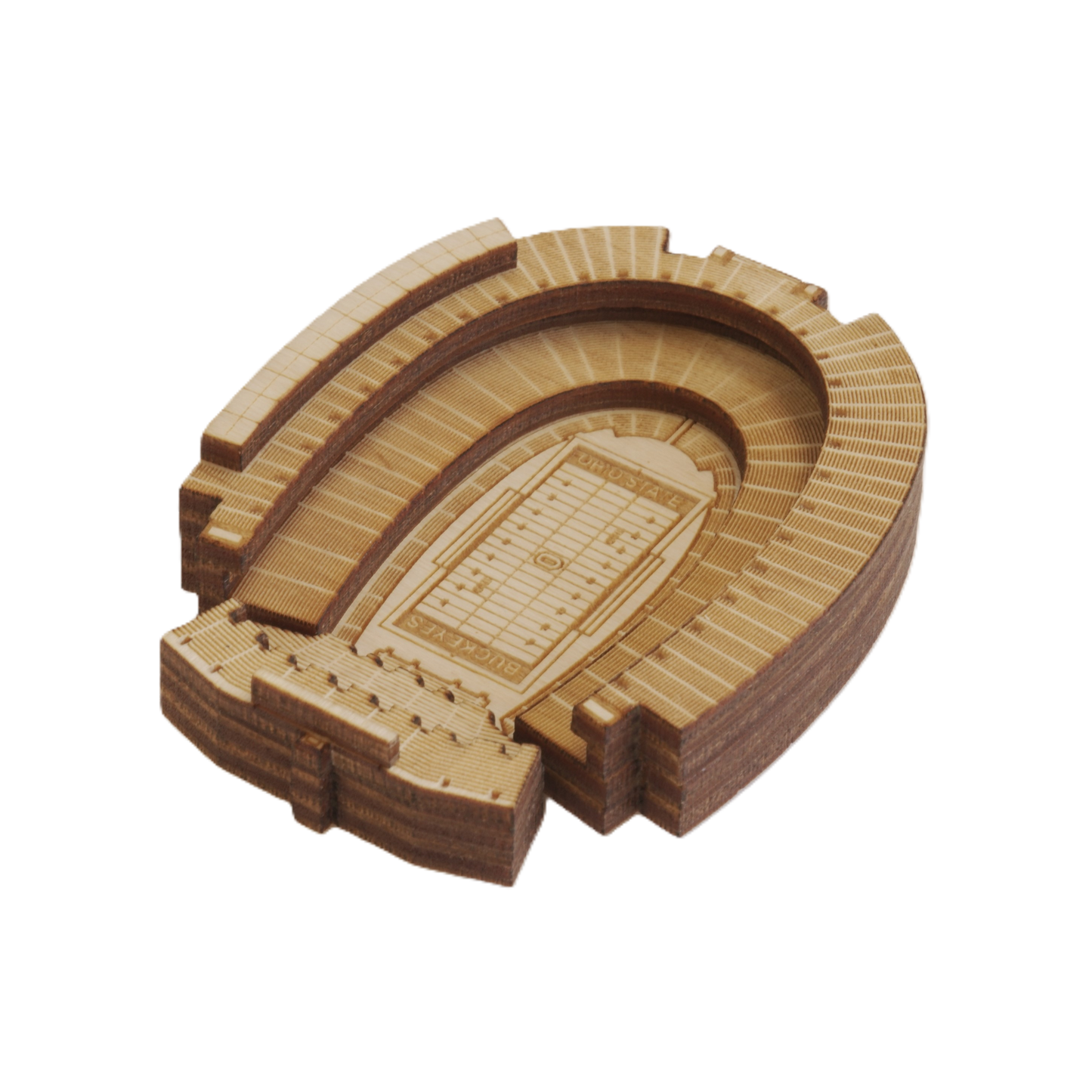 Columbus, Ohio Magnet Art (Ohio Stadium)