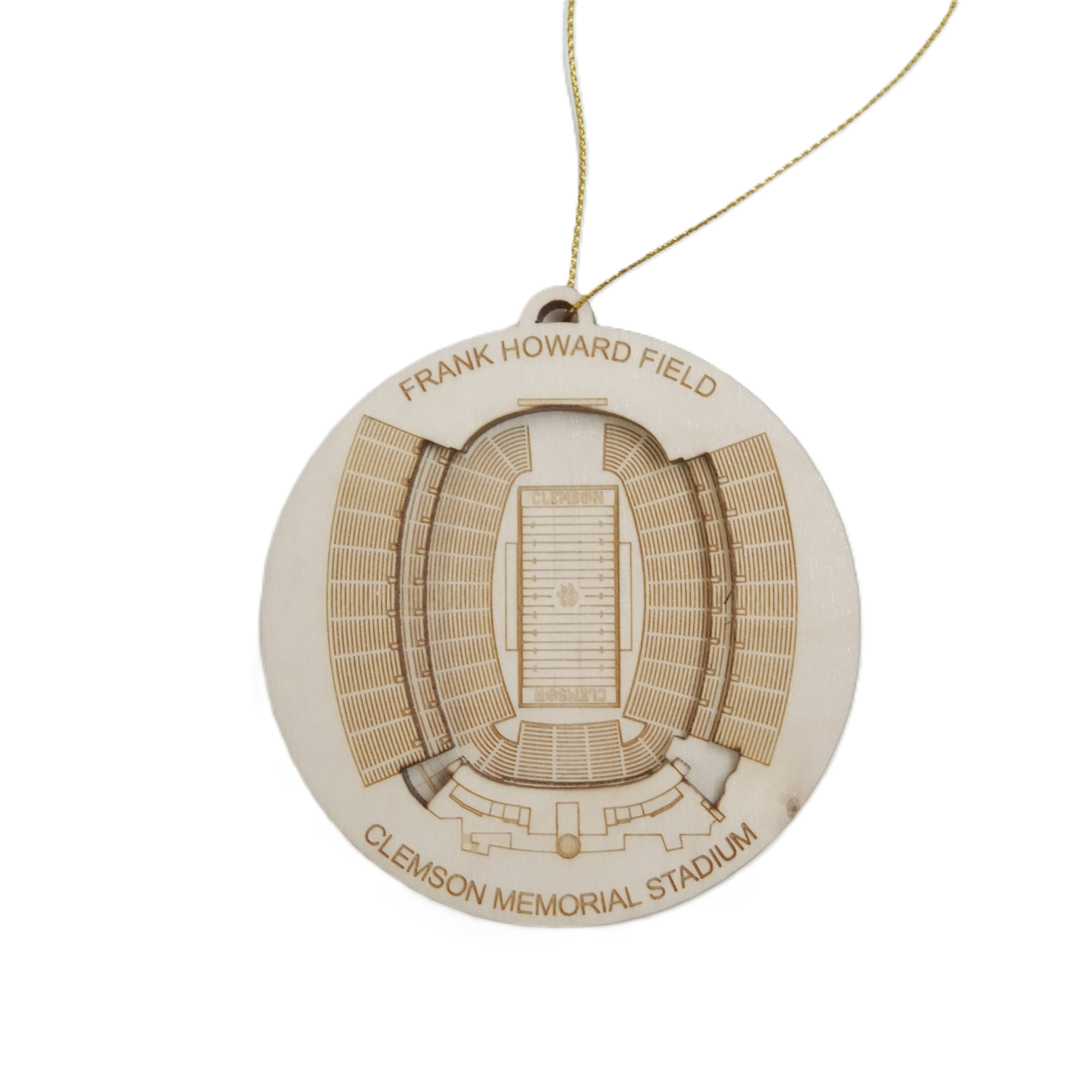Clemson, South Carolina Ornament Art (Memorial Stadium)
