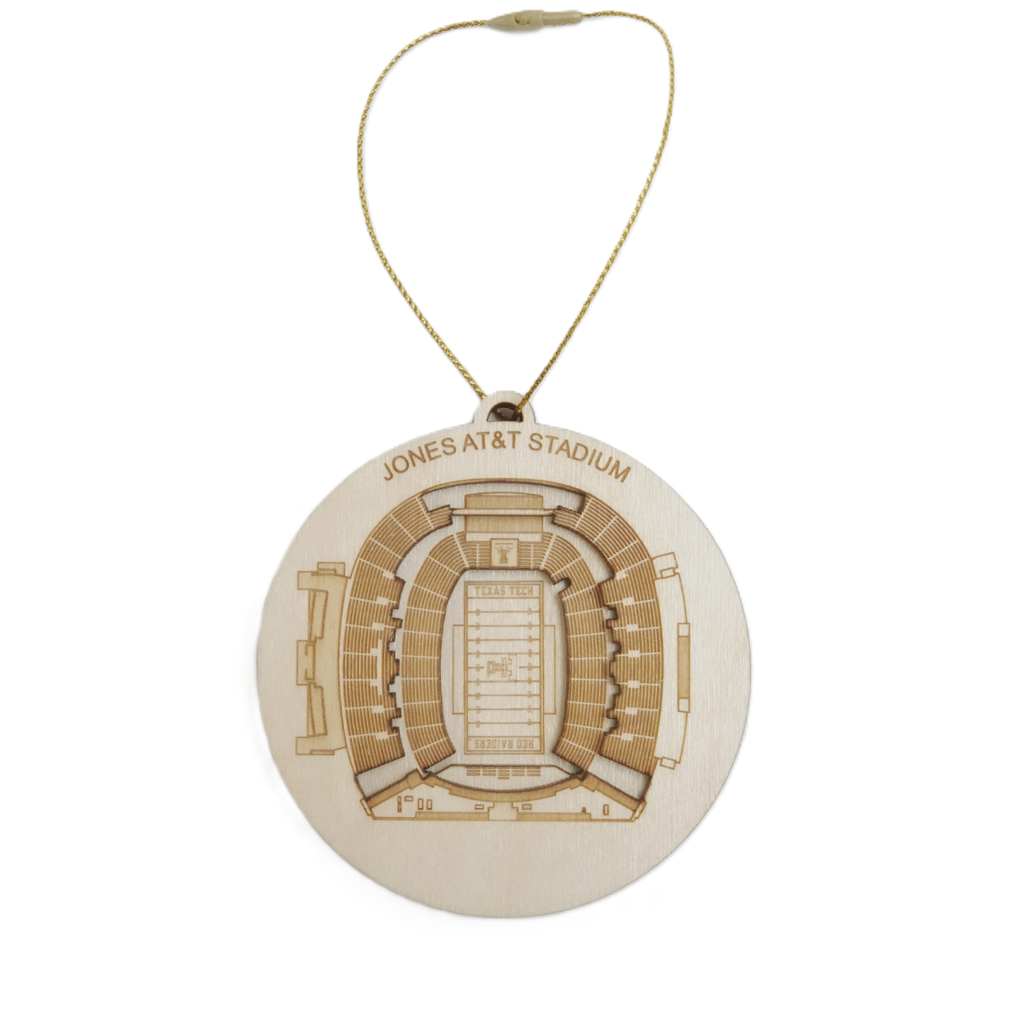 Lubbock, Texas Ornament Art (Jones AT&T Stadium)