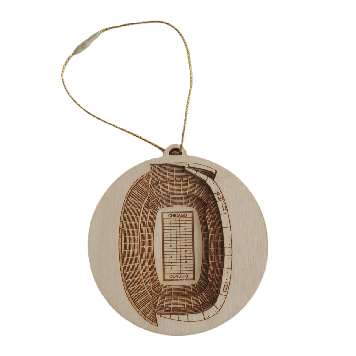 Chicago, Illinois Ornament Art (Soldier Field)