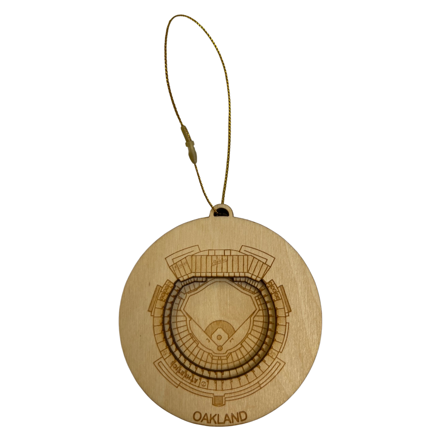 Oakland, California Ornament Art (Oakland-Alameda County Coliseum - A's)