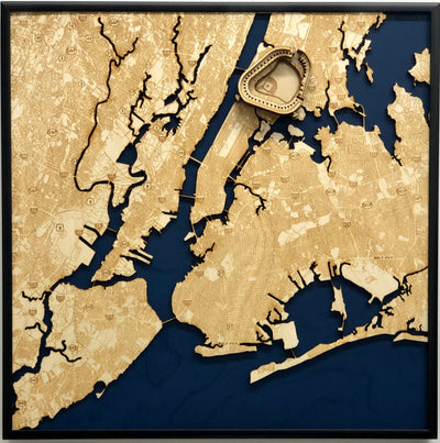 New York Wall Art Metro Area (Old Yankee Stadium)