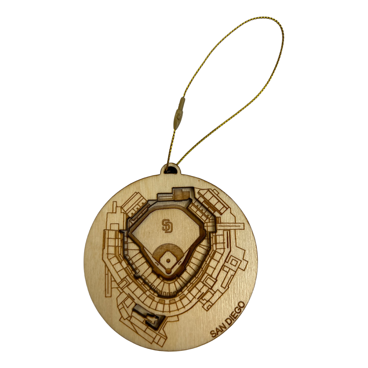 San Diego, California Ornament Art (Petco Park)