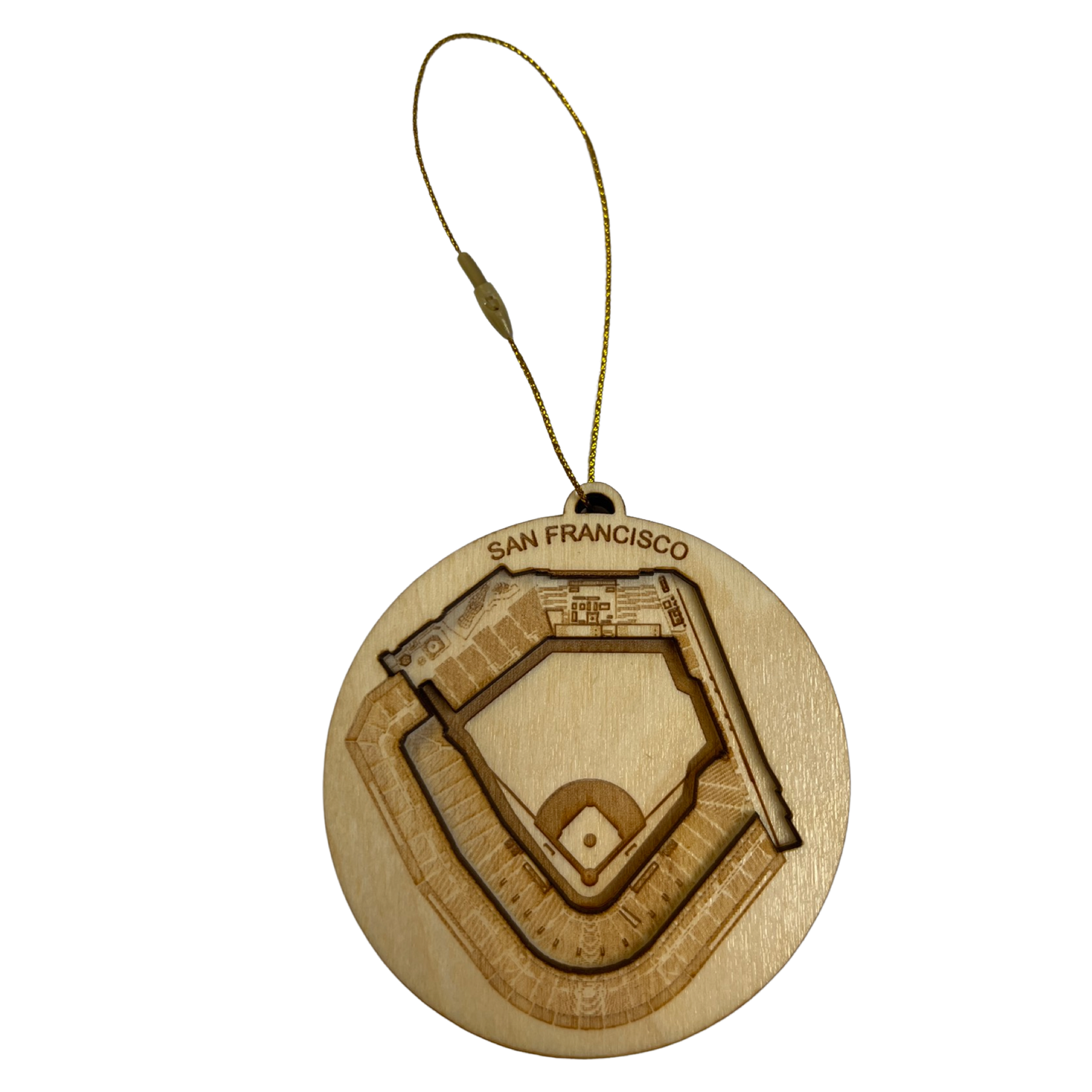 San Francisco, California Ornament Art (Oracle Park)