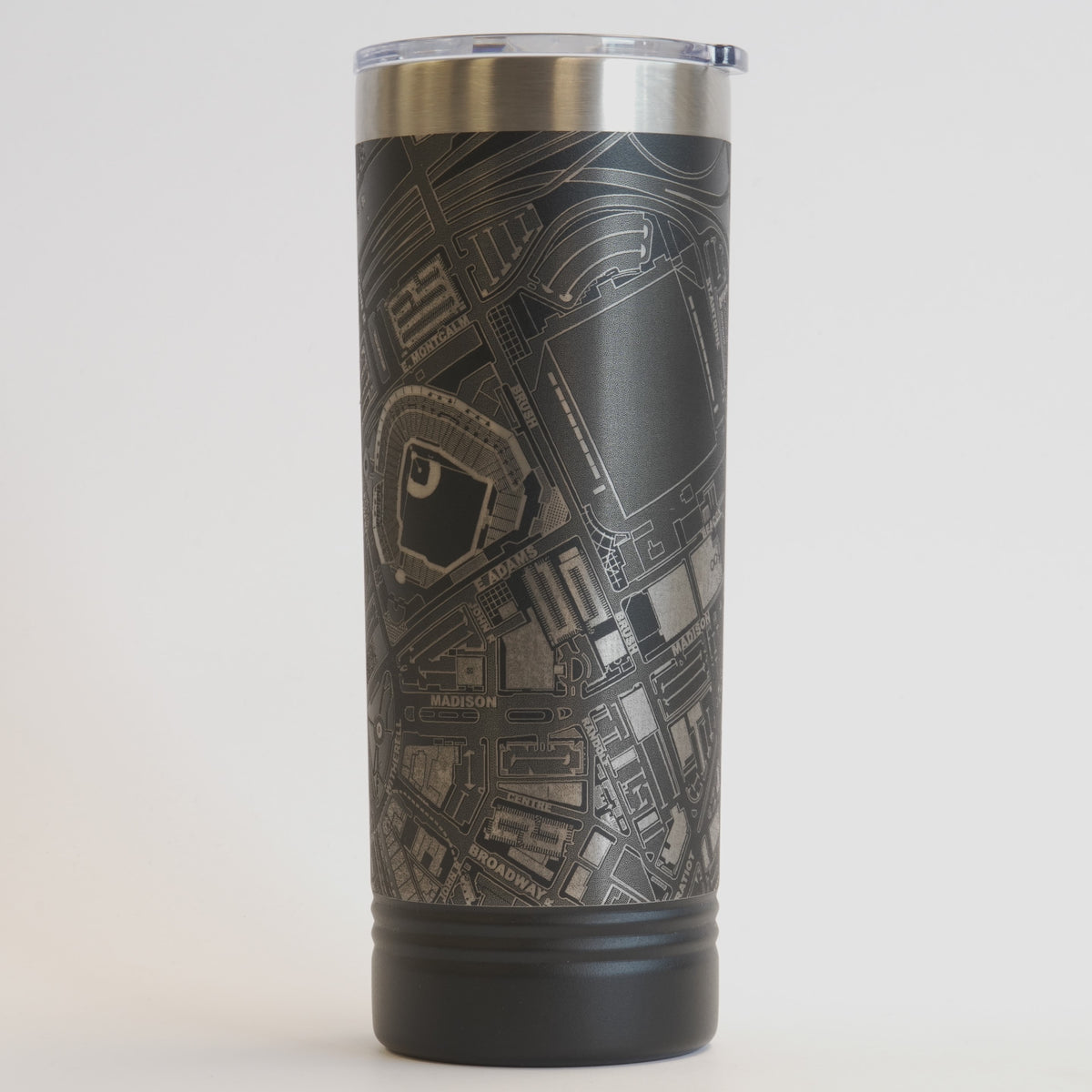 Detroit, Michigan Tumbler Art (Comerica Park, Ford Field, Little Caesars Arena)