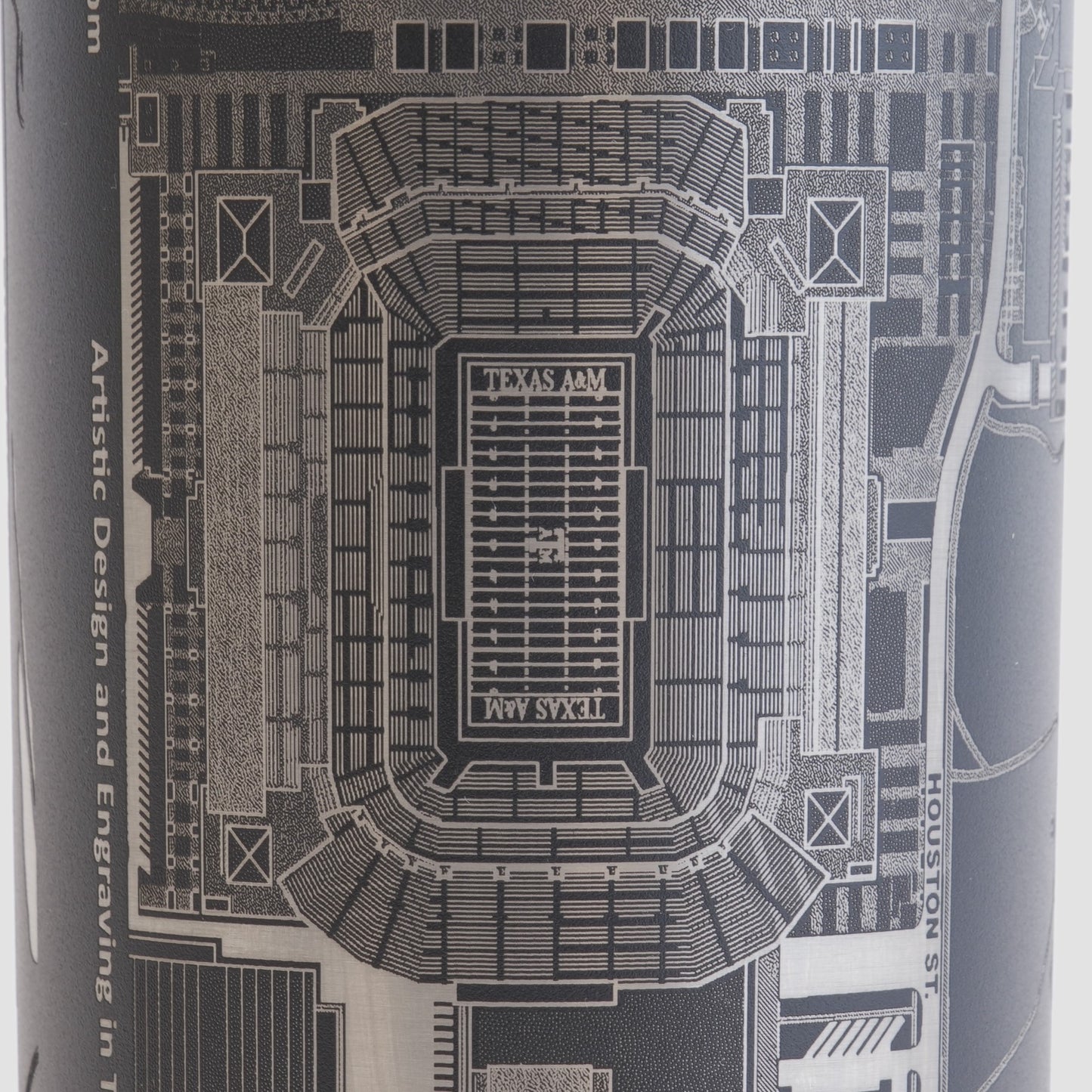 College Station, Texas Tumbler Art (Kyle Field)