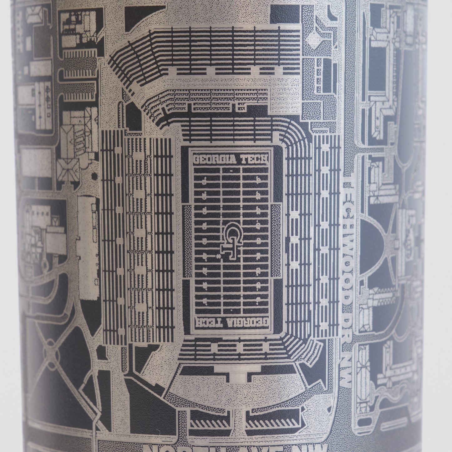 Atlanta, Georgia Tumbler Art (Bobby Dodd Stadium)