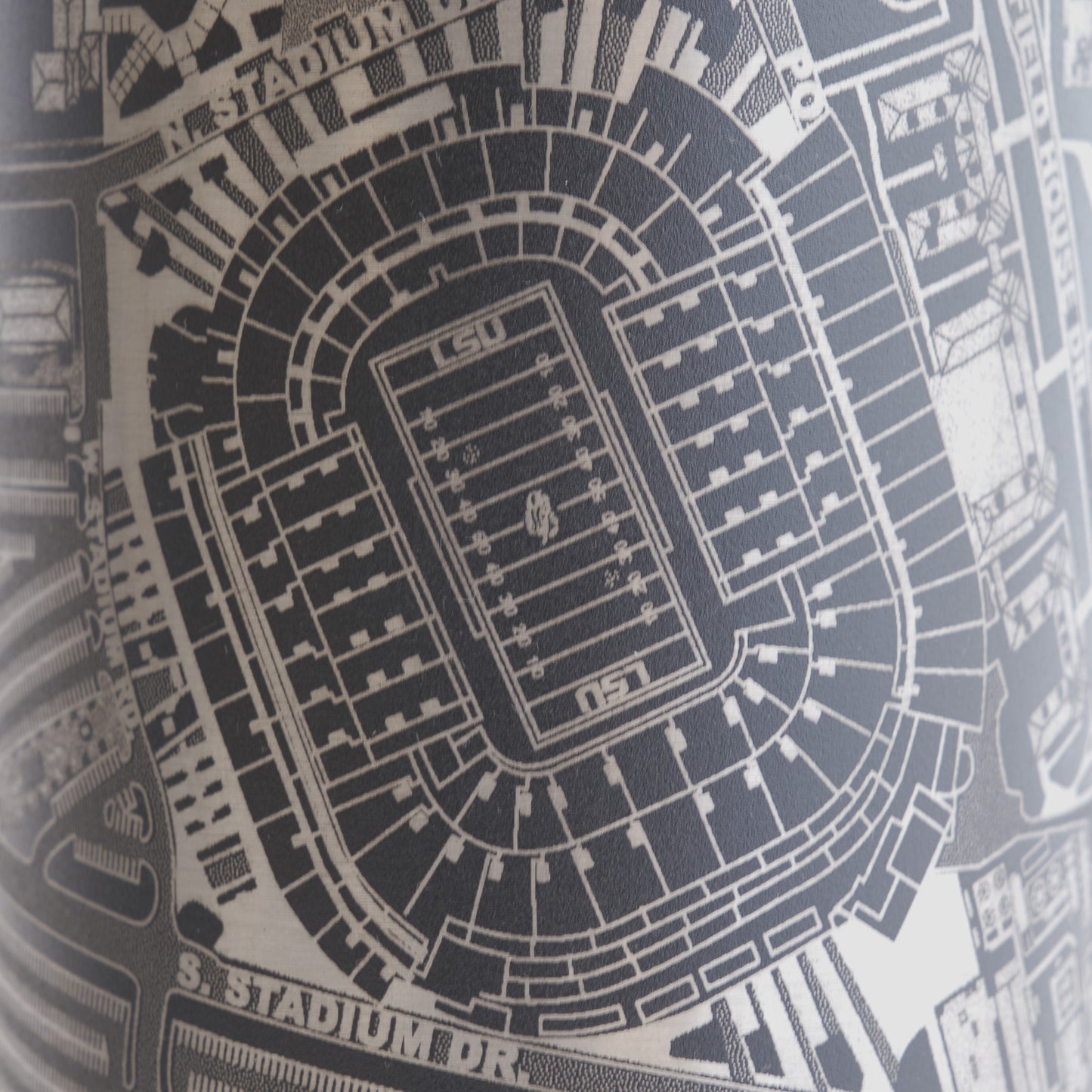 Baton Rouge, Louisiana Tumbler Art (Tiger Stadium)