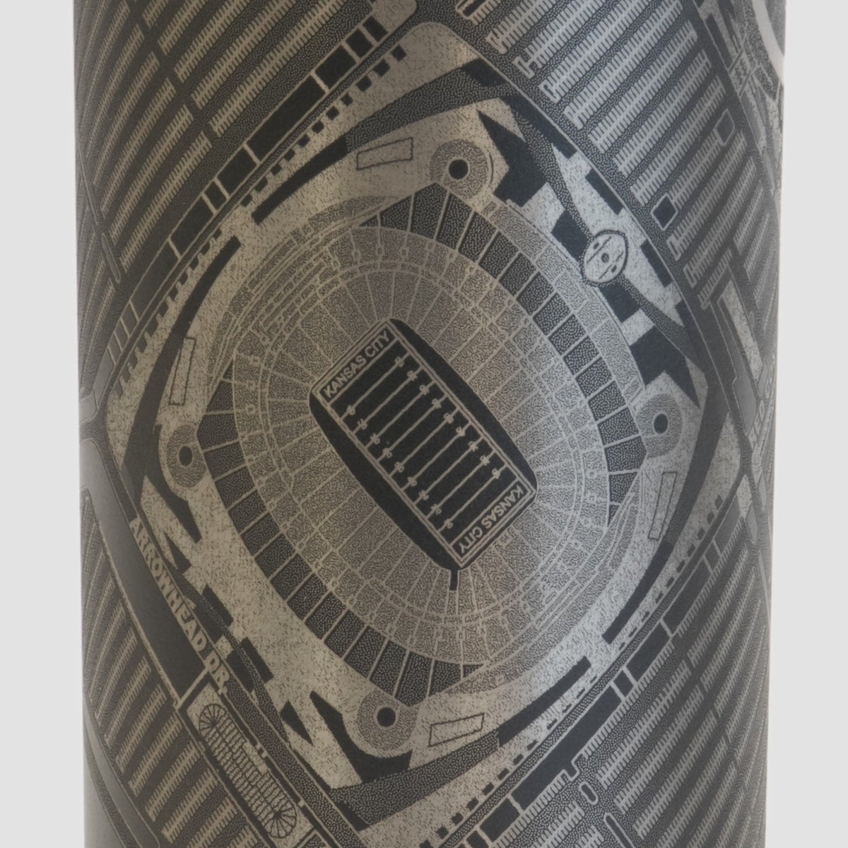 Kansas City, Missouri Tumbler Art (Kauffman and Arrowhead Stadiums)