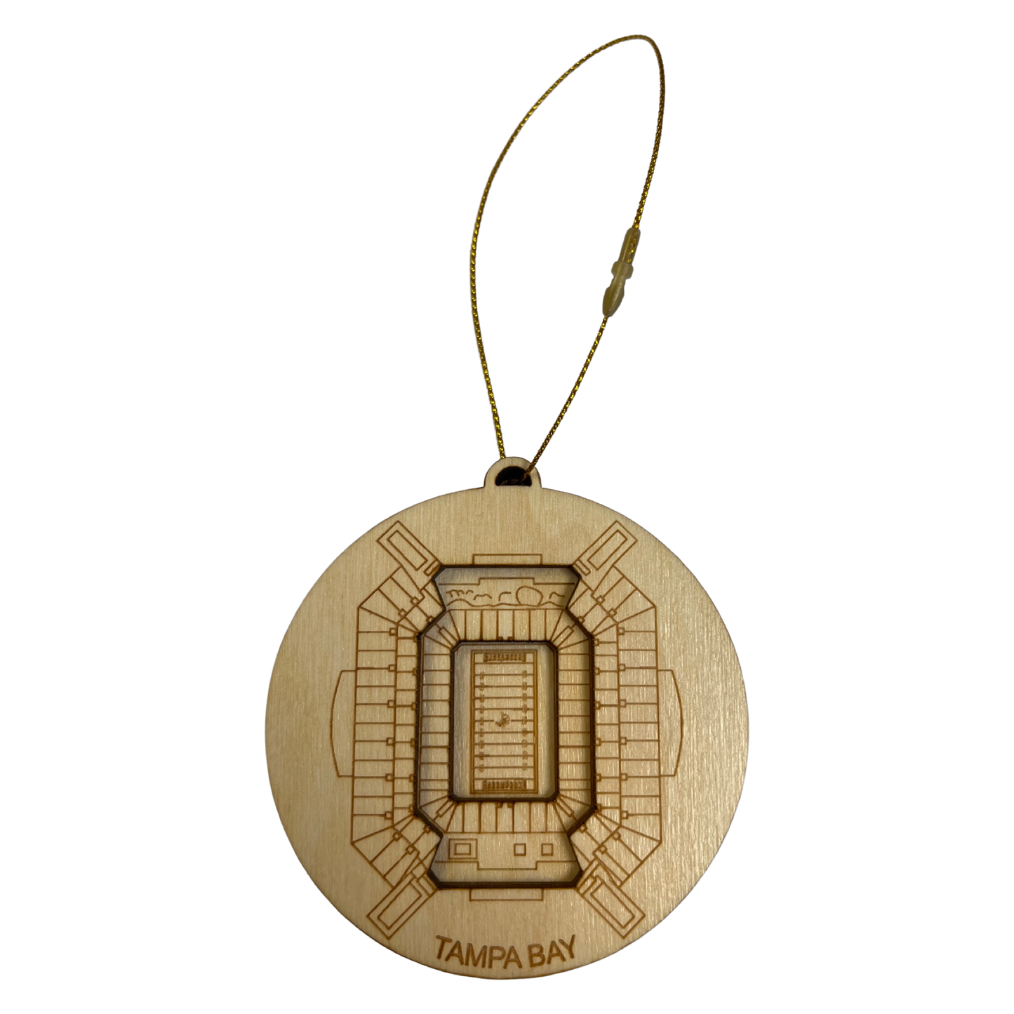 Tampa Bay, Florida Ornament Art (Raymond James Stadium)