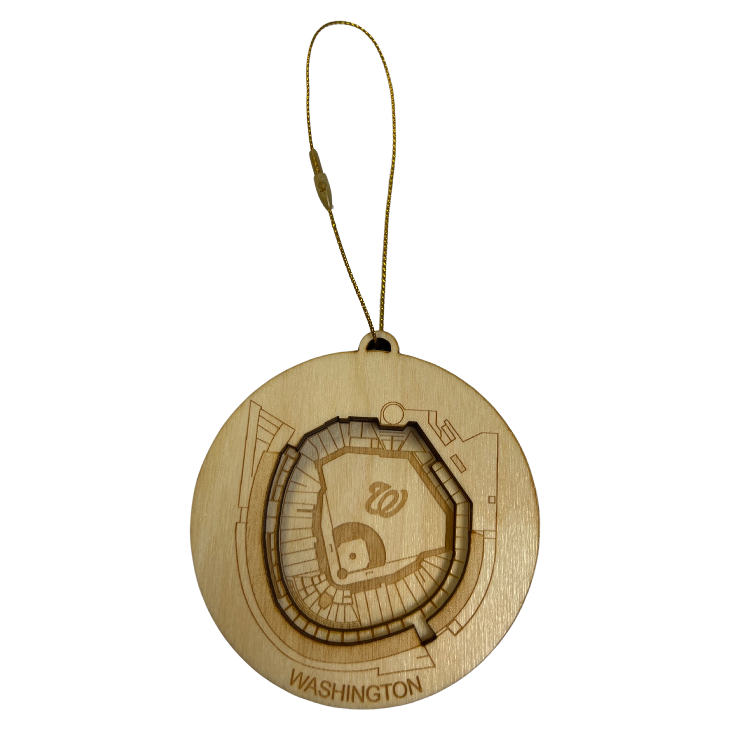 Washington DC Ornament Art (Nationals Park)