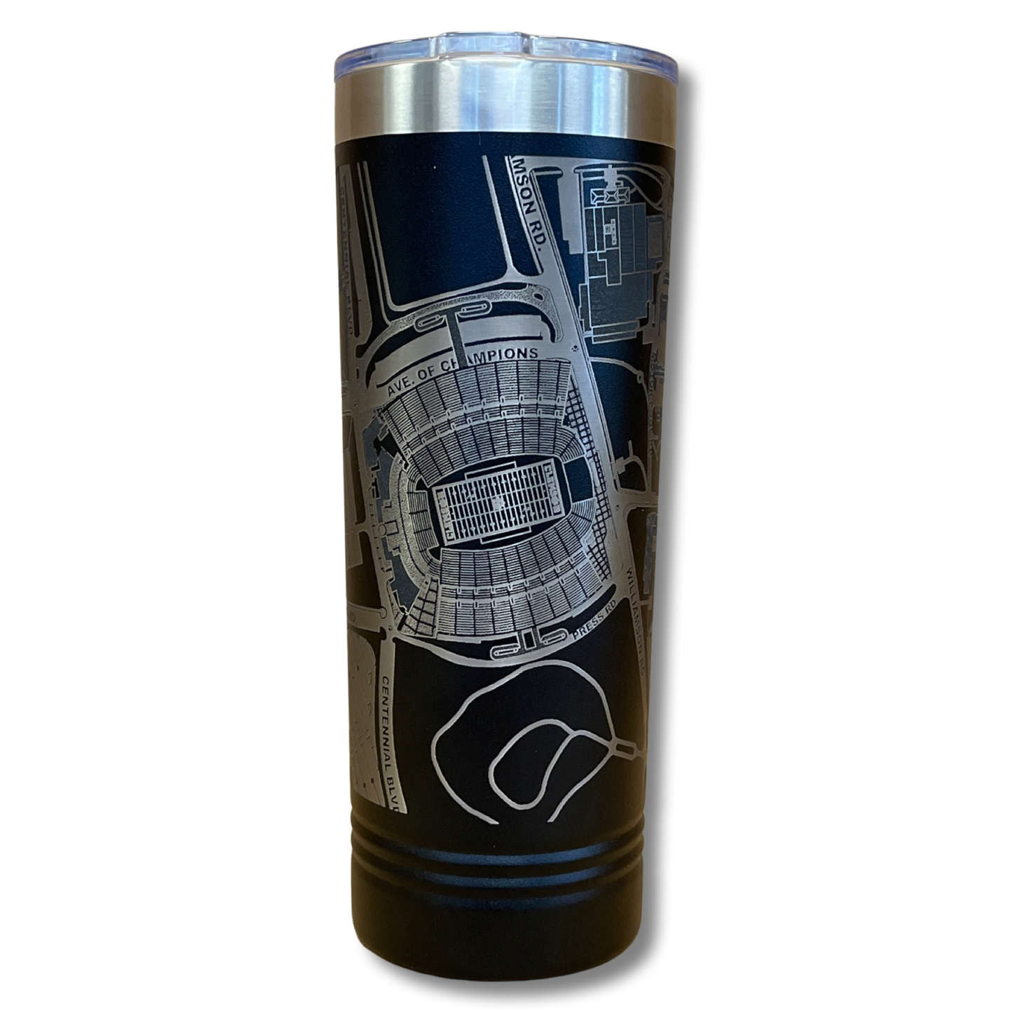 Clemson, South Carolina Tumbler Art (Memorial Stadium)