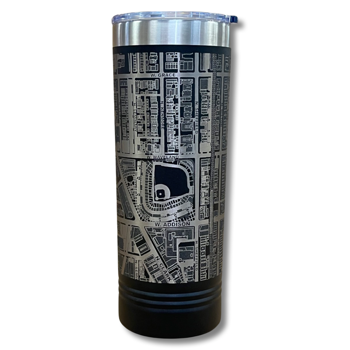 Chicago, Illinois Tumbler Art (Wrigley Field)