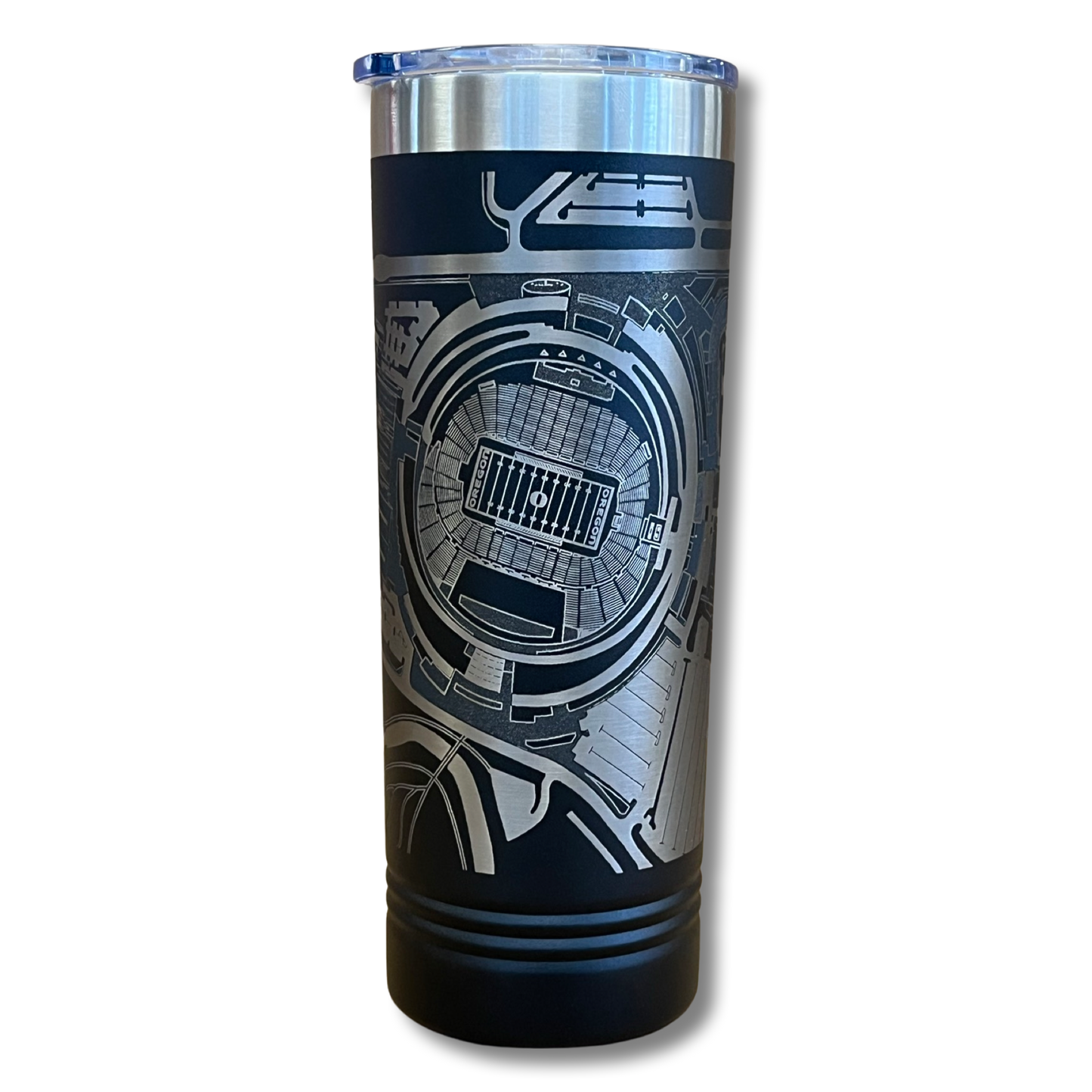 Eugene, Oregon Tumbler Art (Autzen Stadium)