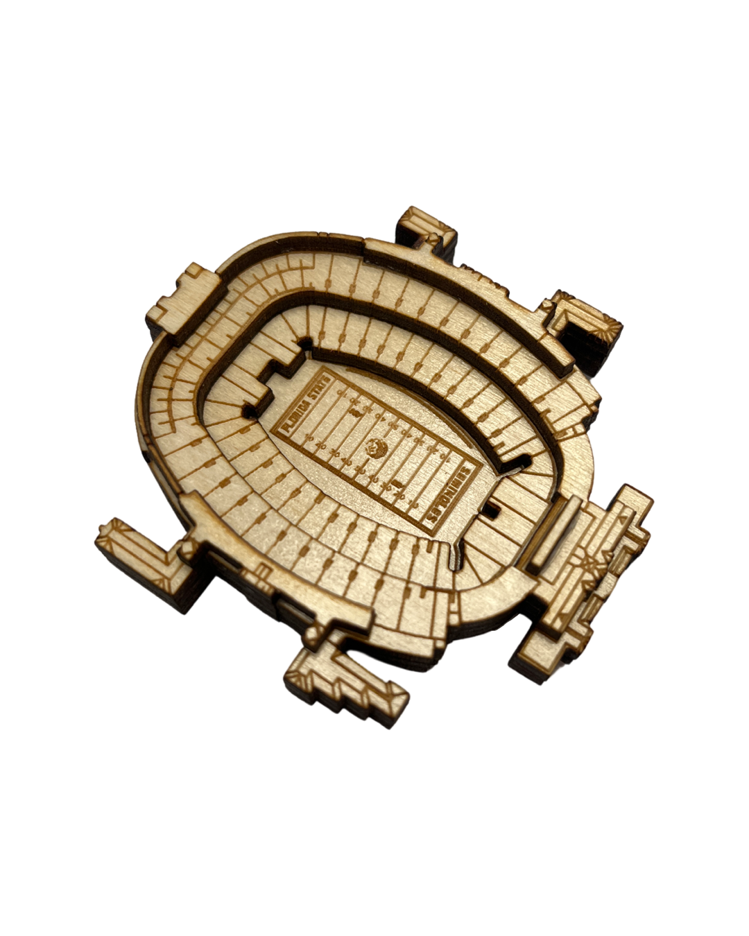 Tallahassee, Florida Magnet Art (Doak S. Campbell Stadium)