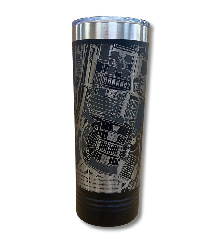 Seattle, Washington Tumbler Art (Alaska Airlines Field at Husky Stadium)