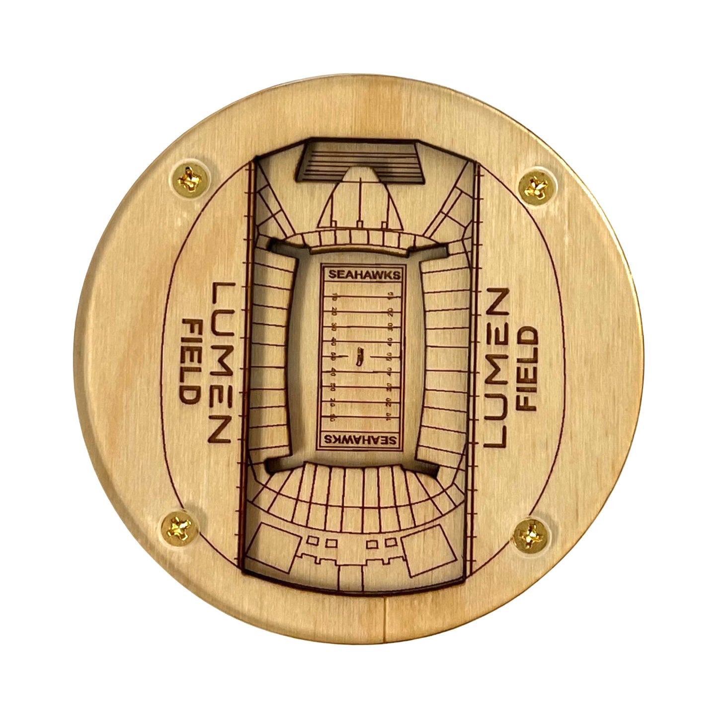 Seattle, Washington Coaster Art (Lumen Field)