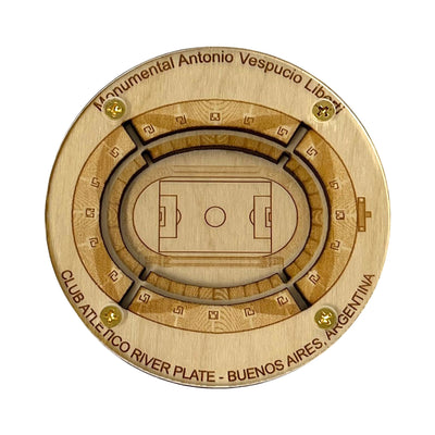 Buenos Aires, Argentina Coaster Art (Estadio Monumental)