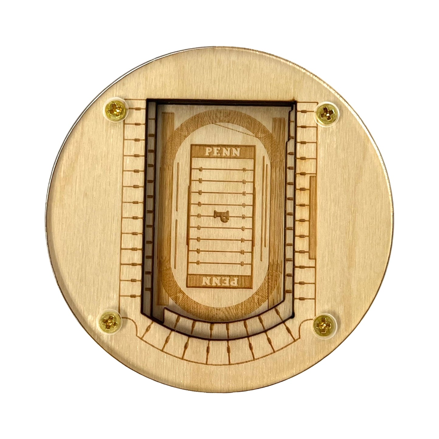 Philadelphia, Pennsylvania Coaster Art (Franklin Field)