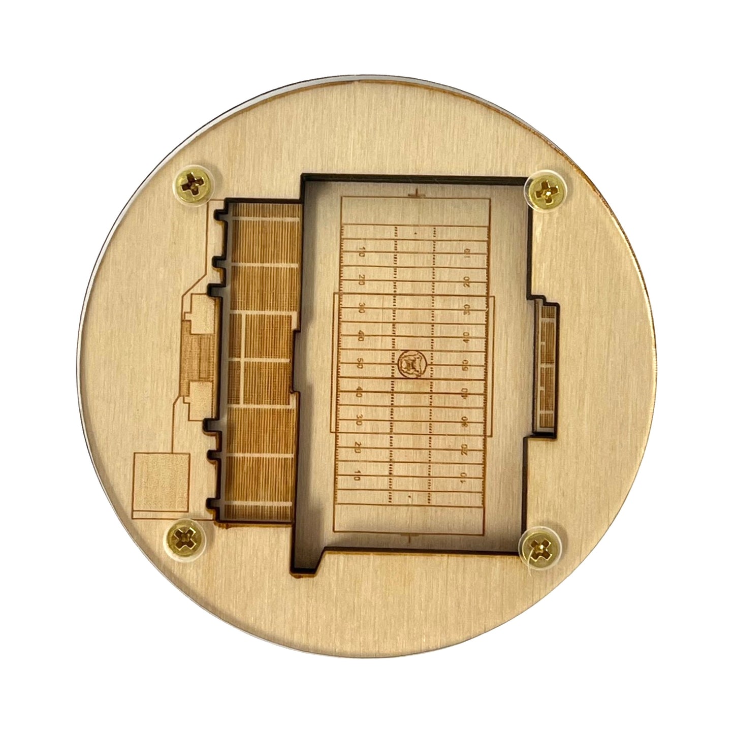 Indianapolis, Indiana Coaster Art (Bud and Jackie Sellick Bowl)