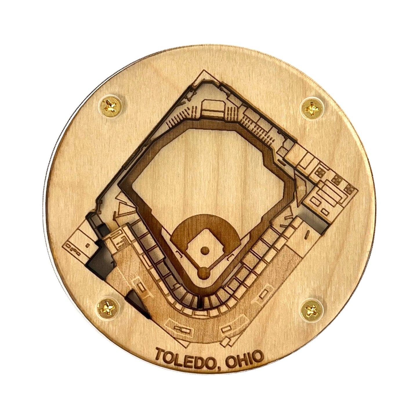 Toledo, Ohio Coaster Art (5/3 Field)
