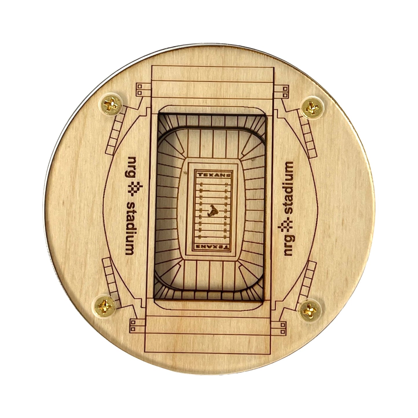 Houston, Texas Coaster Art (NRG Stadium)