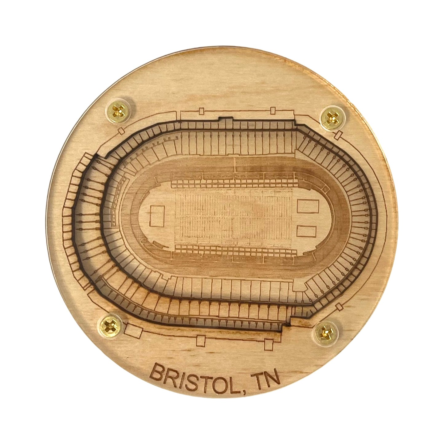 Bristol, Tennessee Coaster Art (Bristol Motor Speedway)