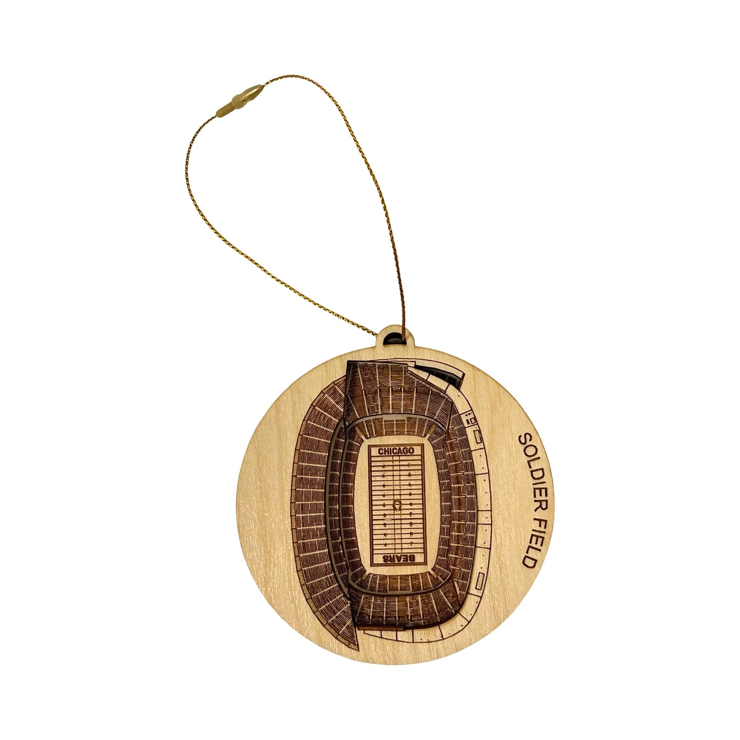 Chicago, Illinois Ornament Art (Soldier Field)
