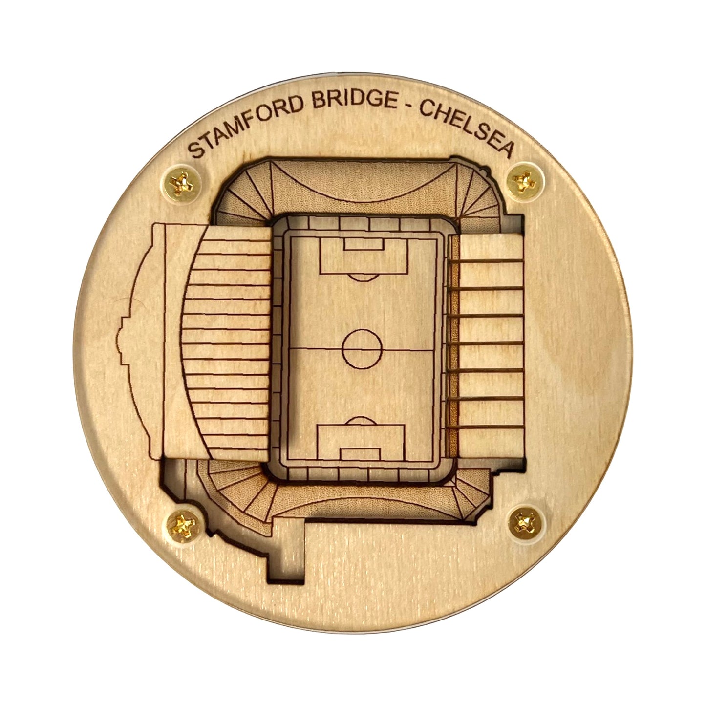 London, England Coaster Art (Stamford Bridge)