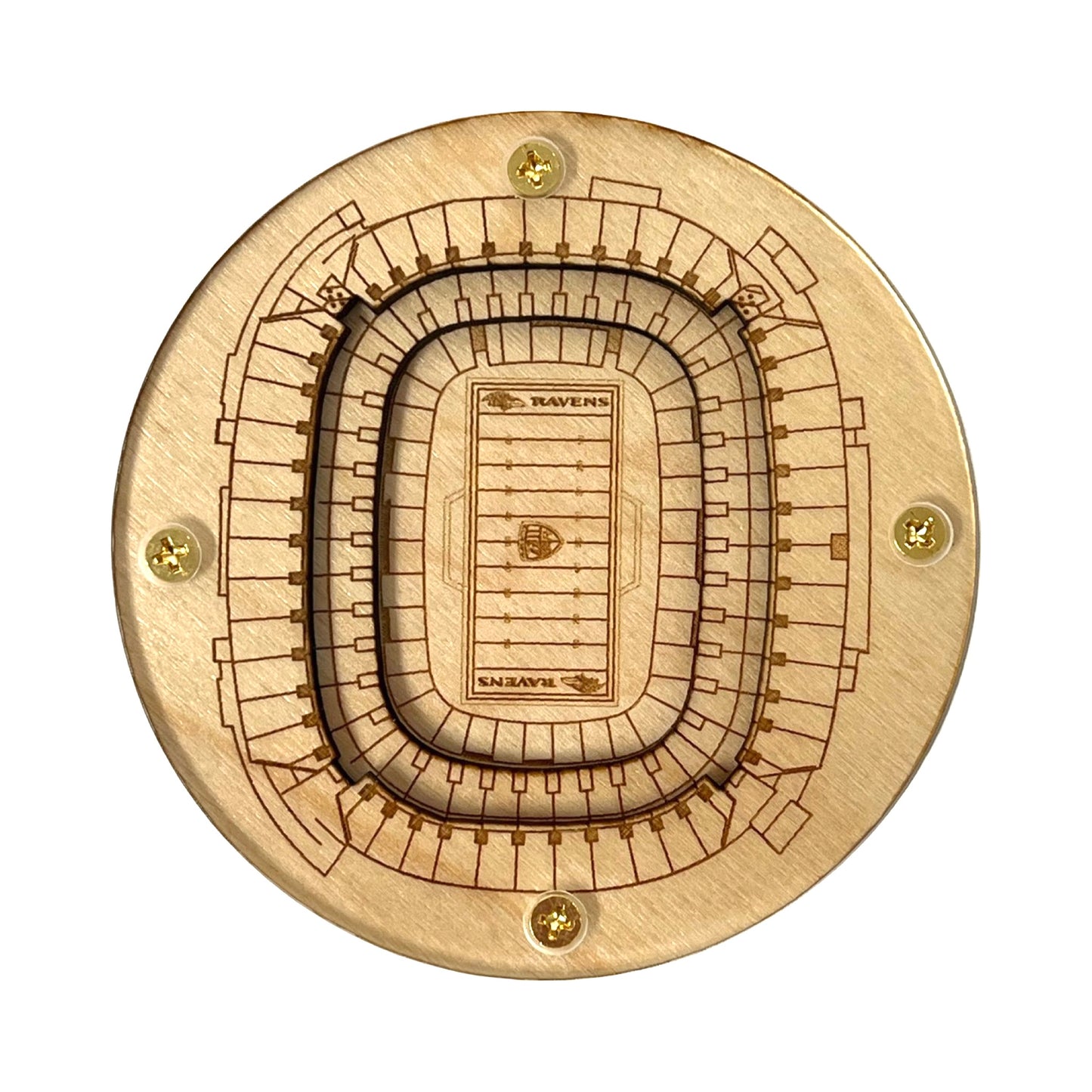 Baltimore, Maryland Coaster Art (M&T Bank Stadium)