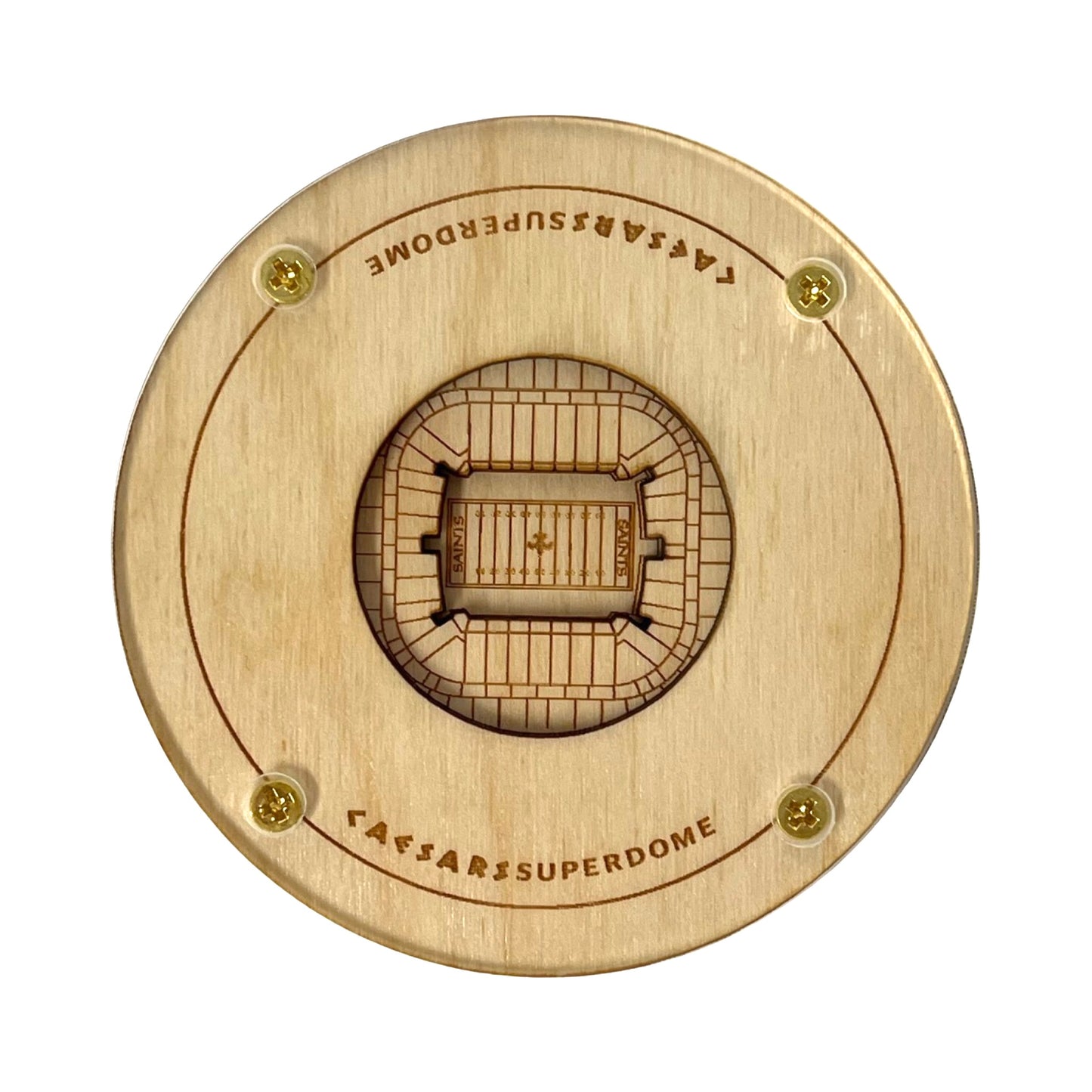 New Orleans, Louisiana Coaster Art (Caesars Superdome)