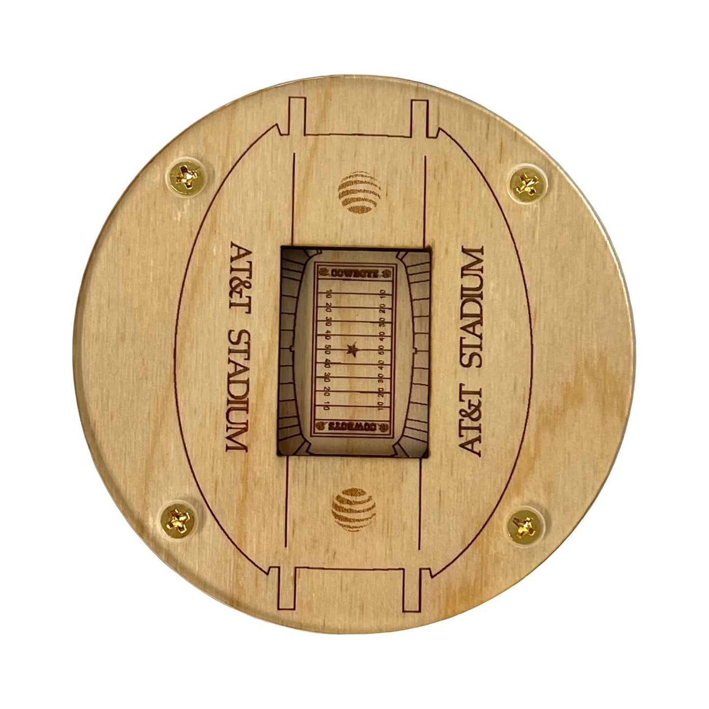 Arlington, Texas Coaster Art (AT&T Stadium)