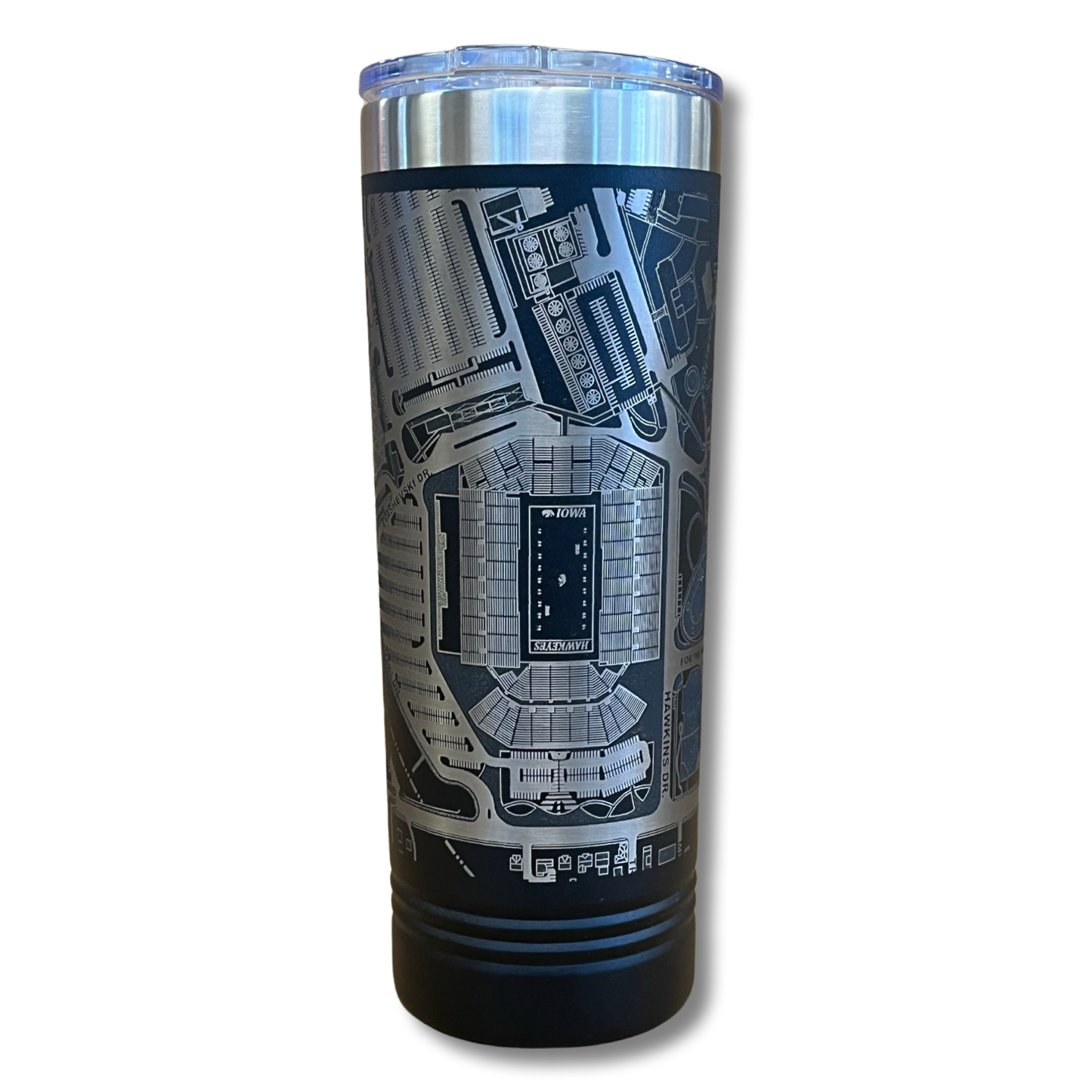 Iowa City, Iowa Tumbler Art (Kinnick Stadium)
