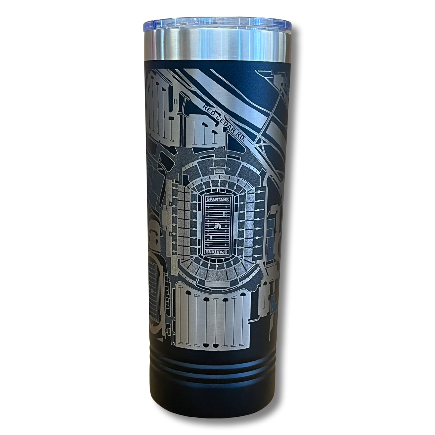 East Lansing, Michigan Tumbler Art (Spartan Stadium)